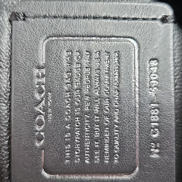COACH BLACK LEATHER AND SUEDE DRIFTER CROSSBODY IN MATTE BLACK - Picture 6 of 10